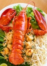 Pad thai lobster