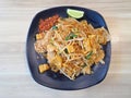 Thai food dish Phad Thai Royalty Free Stock Photo