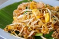 Pad thai. signature asian food.