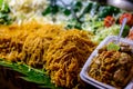 Pad Thai on street stall in Thailand