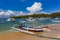 Padangbai Beach - Bali Island Indonesia Royalty Free Stock Photo