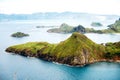 Padar Island, Komodo National Park in East Nusa Tenggara, Indonesia.