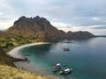 Padar Island in Komodo National Park, Indonesia