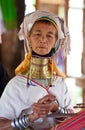 Padaung Tribe woman Royalty Free Stock Photo