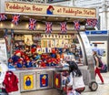 Paddington Bear Stand at Paddington Station London Royalty Free Stock Photo