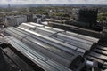 Paddington station roof top view