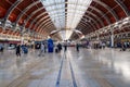 Paddington train station in London