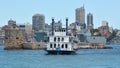 Paddle boat cruising Sydney Cove Sydney New South Wales Australia