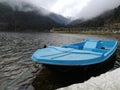 A paddle boat at Madhuri lake Arunachal Pradesh India