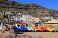 Paddle boat rental in Gran Canaria Royalty Free Stock Photo