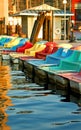 Paddle boats Royalty Free Stock Photo