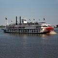 Paddle steamer Royalty Free Stock Photo