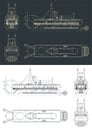 Paddle steamer blueprints