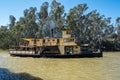 Paddle Steamer Emmylou on Murray River.