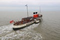 Paddle steamer Waverley at sea