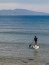 Paddle surf in Empuries beach