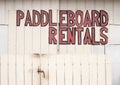 Paddleboard rentals