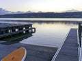 Paddleboard, stand up board, boat dock