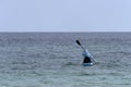 Paddleboarder at Gulf Islands National Seashore