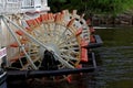 Paddleboat wheels at Taylors Falls, Minnesota Royalty Free Stock Photo