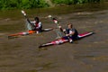 Paddlers Dusi Canoe Race