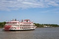 Paddlewheel Boat Cruise on Savannah River Royalty Free Stock Photo