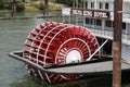 Paddlewheel on the Delta King Riverboat in Old Sacramento