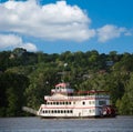 Paddlewheel Riverboat Royalty Free Stock Photo