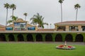 The paddock area at Del Mar racetrack Royalty Free Stock Photo