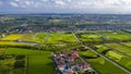 Paddy field painting.