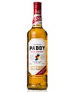 Paddy irish whisky, matured in oak Ireland
