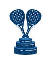 padel tennis trophy