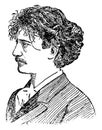 Paderewski, vintage illustration