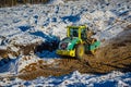 Padfoot roller Compactors Royalty Free Stock Photo