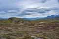 Padjelanta National Park Panorama Mountain landscape Wet Hiking Trail