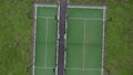 Padle tennis court outside in Sweden