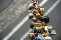 Padlock of the Brooklyn Bridge