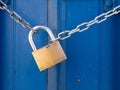 Padlock and chain Royalty Free Stock Photo