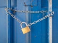 Padlock and chain Royalty Free Stock Photo