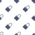 Padlock hacked. The challenge for the Pathfinder to solve the crime.Detective single icon in cartoon style vector symbol