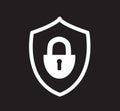 Padlock icon symbol vector Royalty Free Stock Photo