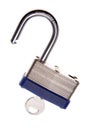 Padlock and key Royalty Free Stock Photo