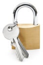 Padlock with Keys