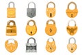 Padlock Vector Lock For Safety And Security Protection With Locked Secure Mechanism To Interlock Or Lockout Locking