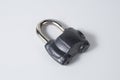 Padlock on a white background.Household goods