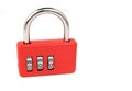 Padlock on white background Royalty Free Stock Photo