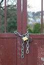 Padlocked Gate: Securing Boundaries