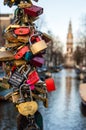 Padlocks in Amsterdam