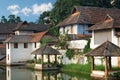 Padmanabhapuram Palace in front of Sri Padmanabhaswamy temple in Trivandrum Kerala India