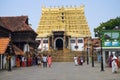 Padmanabhaswamy Temple in Trivandrum, Kerala, India